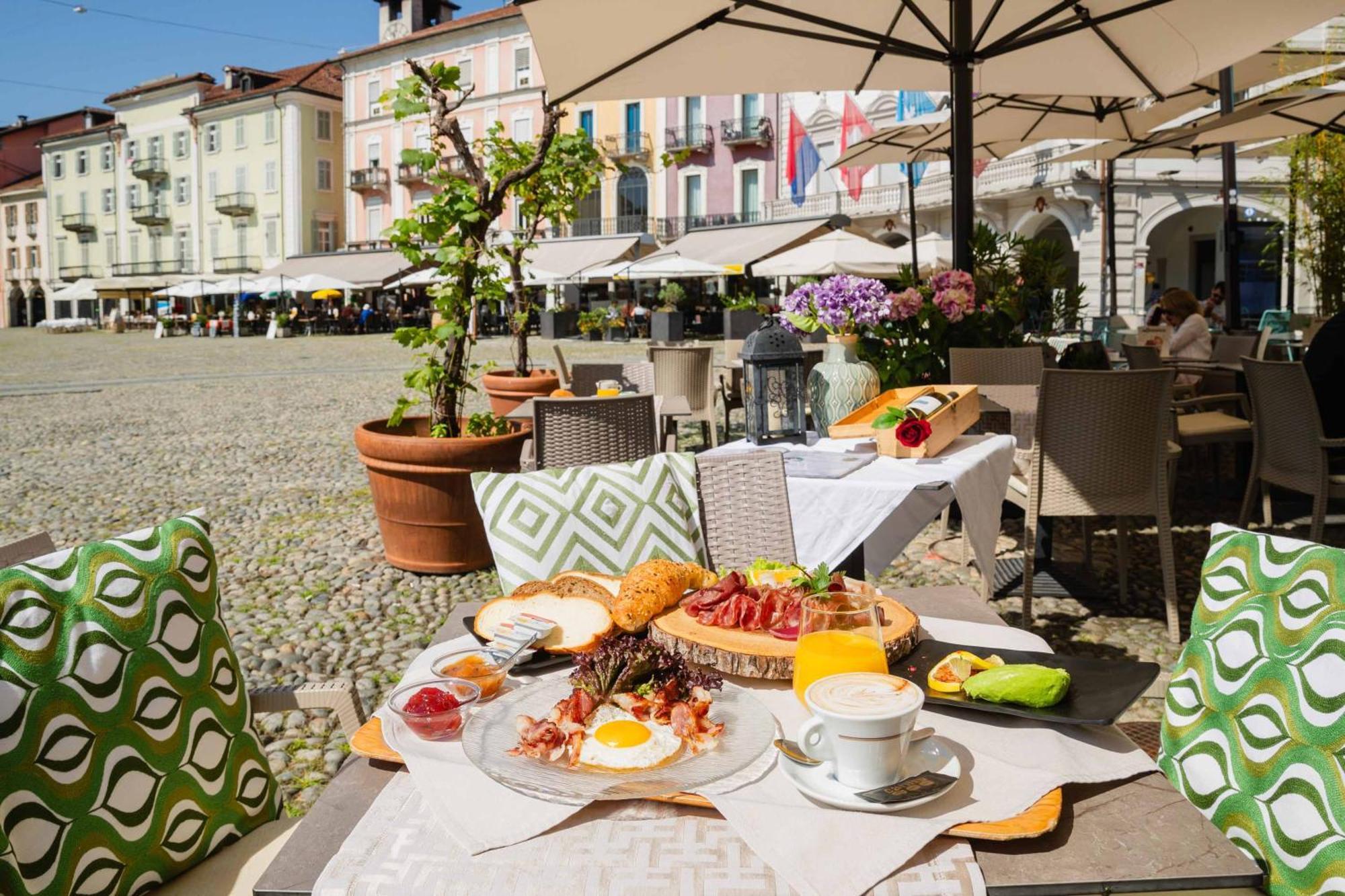 Hotel America Locarno Eksteriør bilde