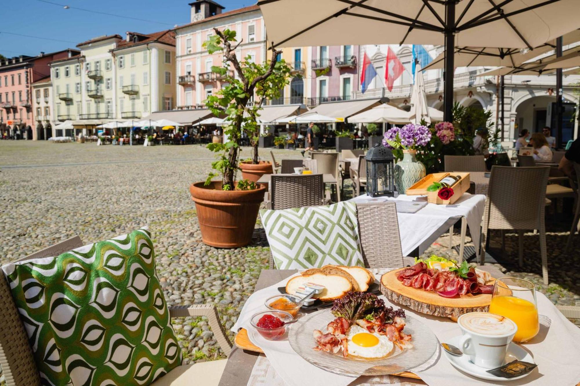 Hotel America Locarno Eksteriør bilde
